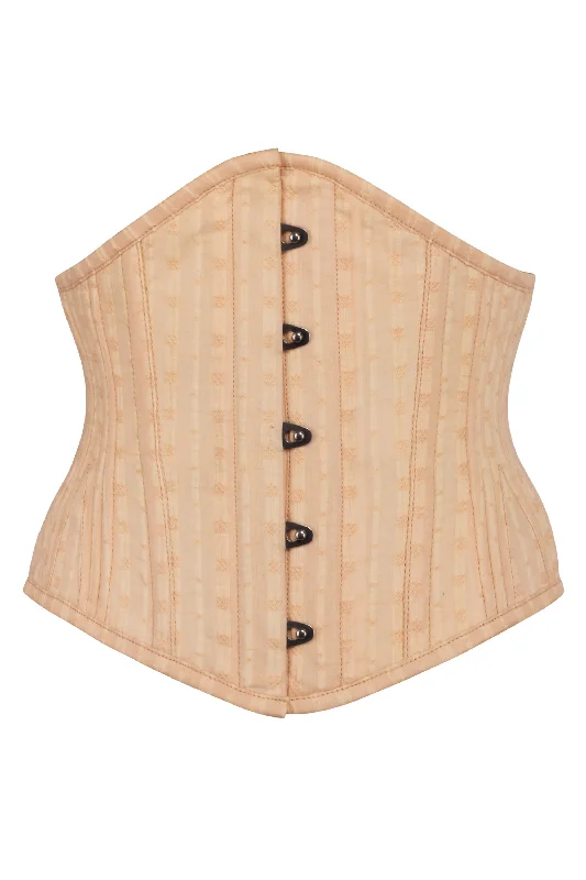 Beige Expert Waist Training Cotton Waspie Corset