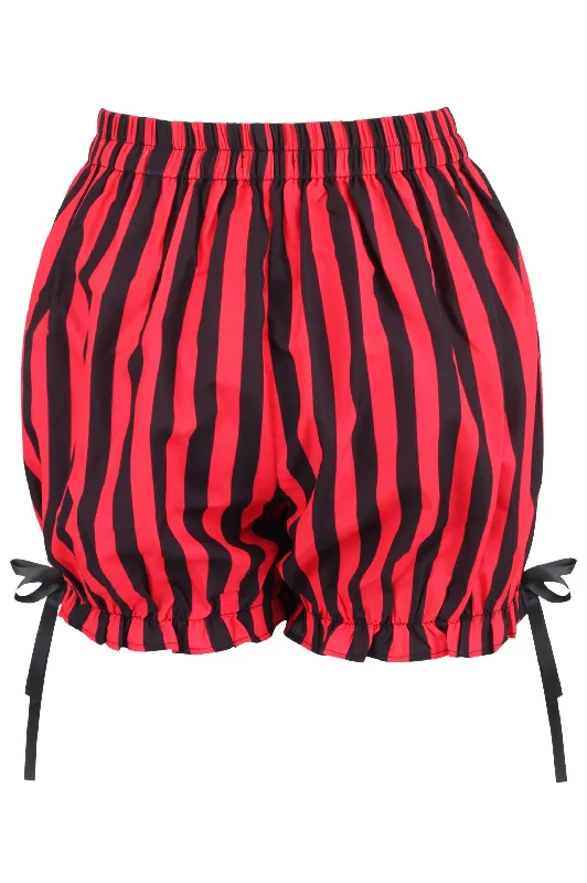 Red/Black Striped Bloomers