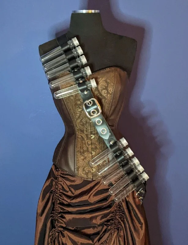 Steampunk Alchemist Bandolier Potions