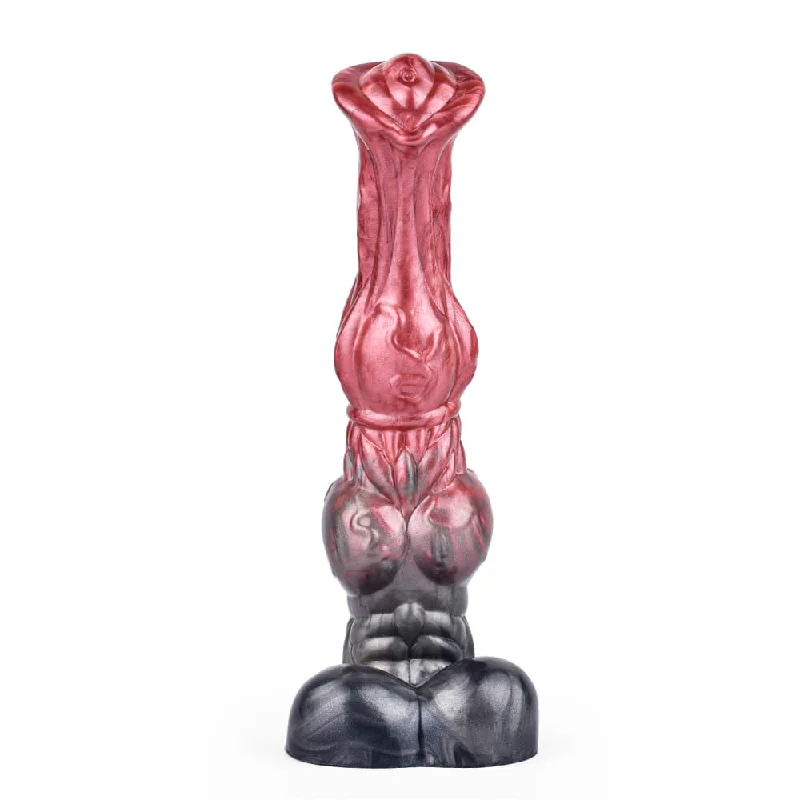 Molten - 10.2 Inch Horse Dildo - Knot Dildo - Animal Dildo