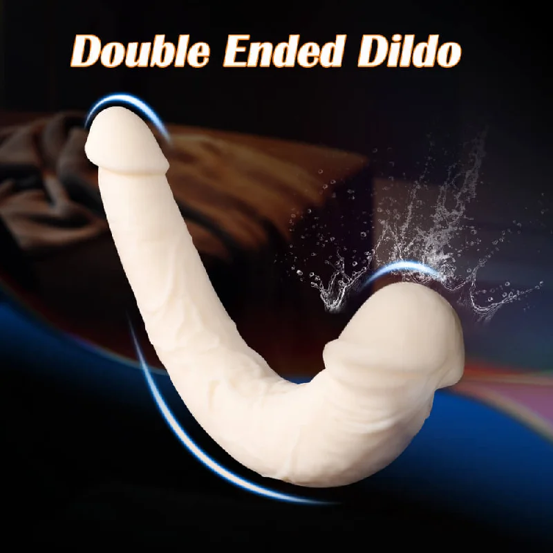 Venus - 11.8 Inch Double Ended Dildo - Lesbian Dildo - Silicone Dildo