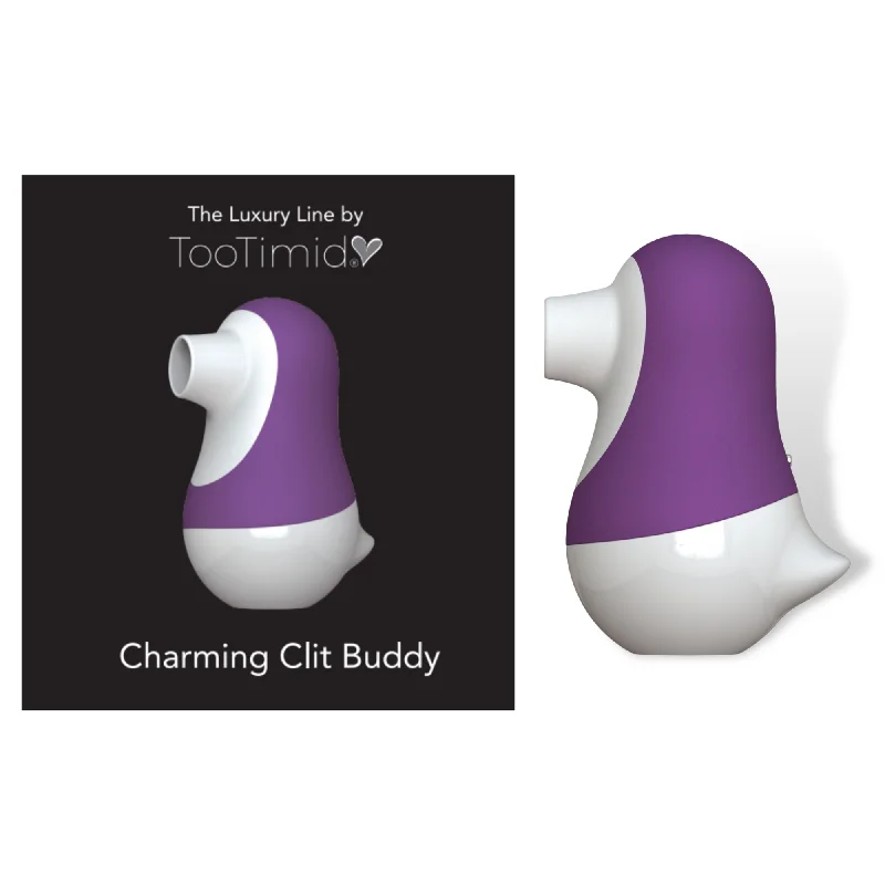 Charming Clit Buddy | Whisper Quiet Air Pulse Clit Sucker & Tongue Stimulator