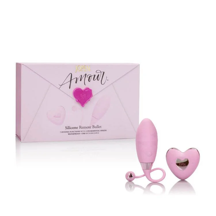 Amour Remote Bullet Vibrator: Luxurious Pleasure at Your Fingertips