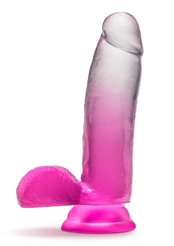 B Yours Sugar Magnolia Dildo 7in Fuschia