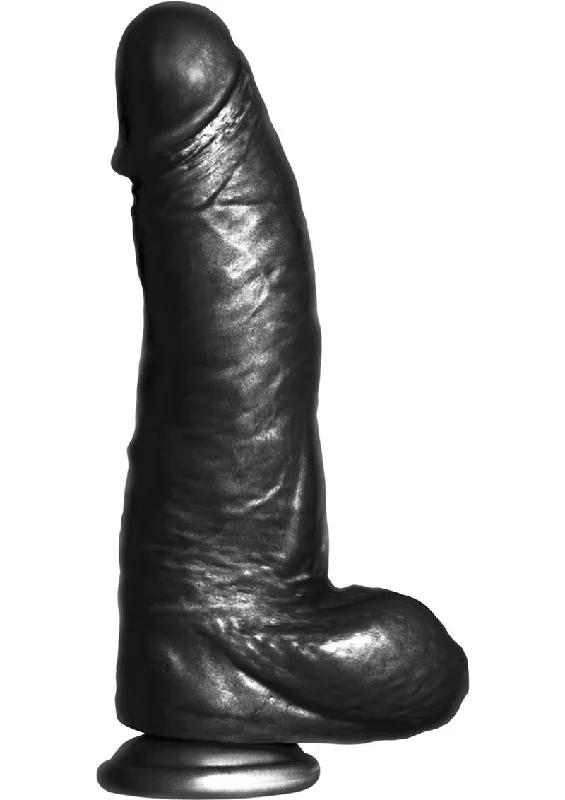 BBC Big Black Cock Phat Boy Realistic Dildo with Balls