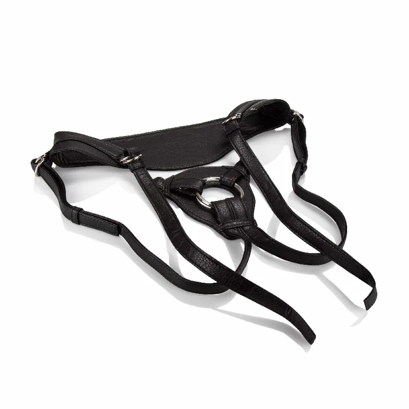 California Exotics - Her Royal Harness The Queen Strap On (Black)