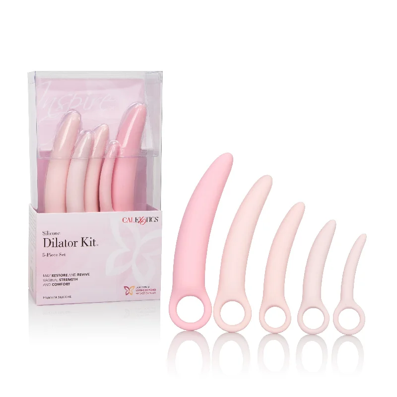 California Exotics - Inspire Silicone Dilator 5 Piece Set (Pink)