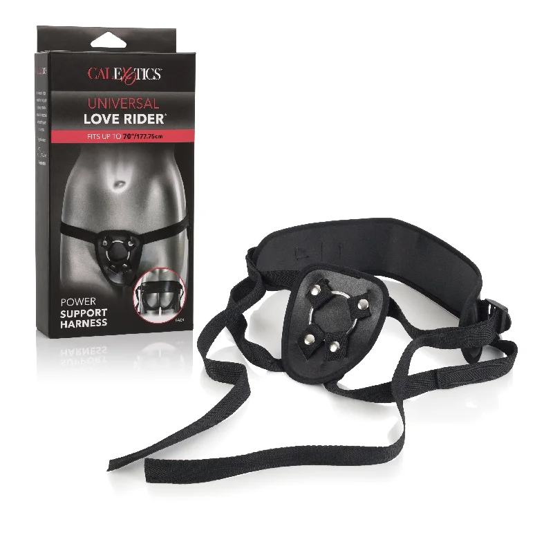 California Exotics - Universal Love Rider Power Support Harness (Black)