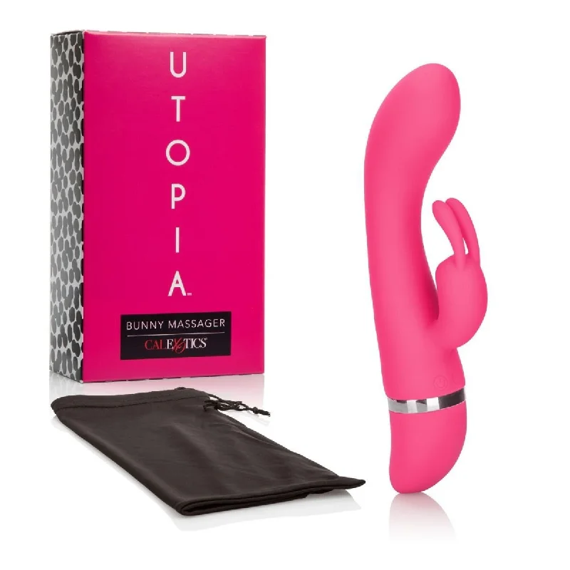 California Exotics - Utopia Bunny Massager (Pink)