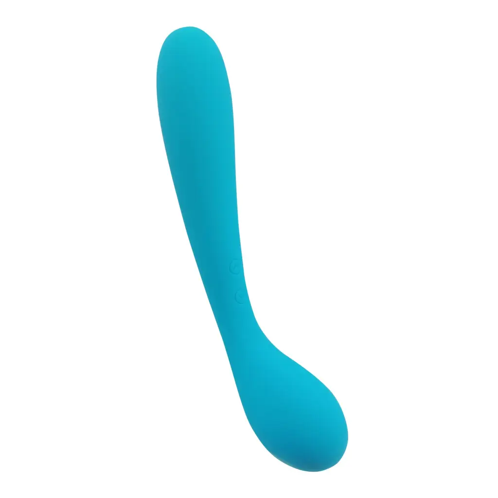 Cloud 9 Health & Wellness Rechargeable G-spot Slim 7in Dual Motors Aqua Blue