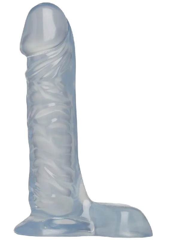 Crystal Jellies Ballsy Super Dildo