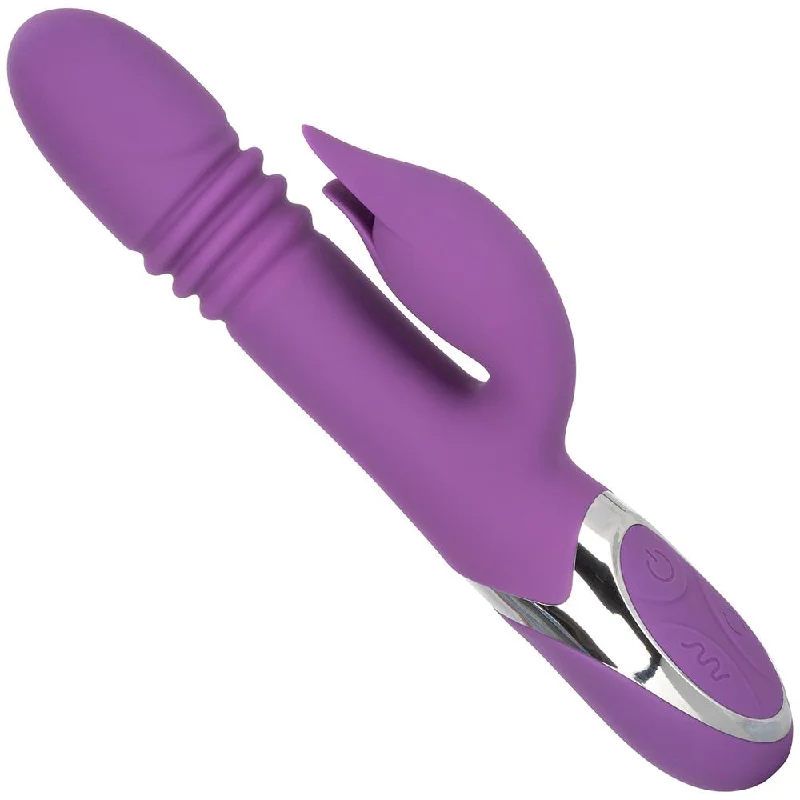 Thrusting Dual-Action Vibrator - Incredible G-Spot and Clitoral Stimulation!