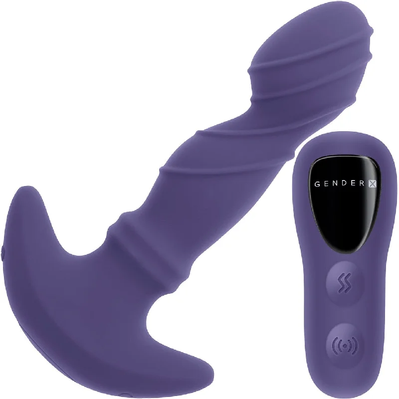 Evolved - Ring It Vibrating Anal Plug (Purple)