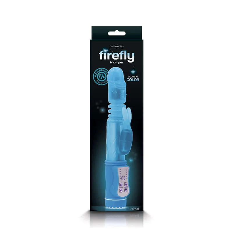 Firefly Thumper Blue Vibrator