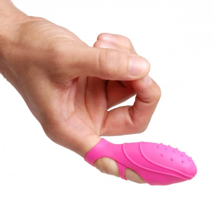 Frisky Bang Her Silicone G Spot Finger Vibe Pink - Premium Pleasure Stimulator