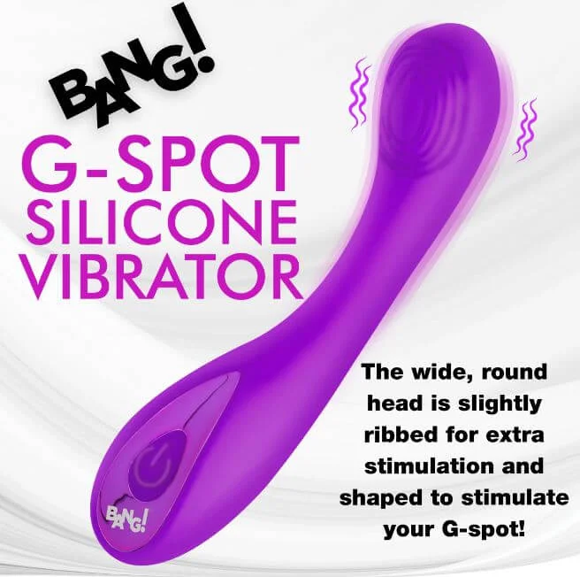 Purple G-Spot Silicone Vibrator – Ultimate Targeted Pleasure