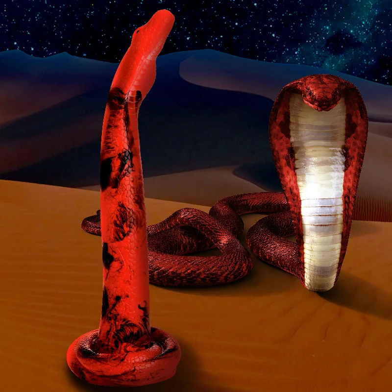 King Cobra X-Large 18" Long Silicone Creature Dildo