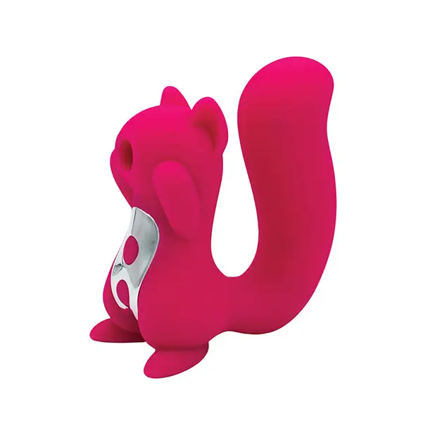 Natalie's Toy Box Screaming Squirrel Pulsing And Vibrating - Red