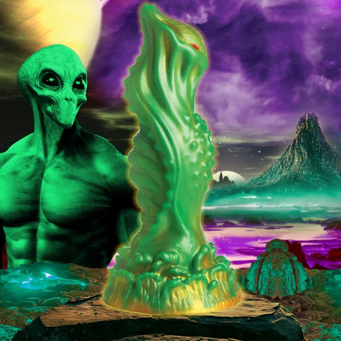 Nebula Alien Silicone Creature Dildo