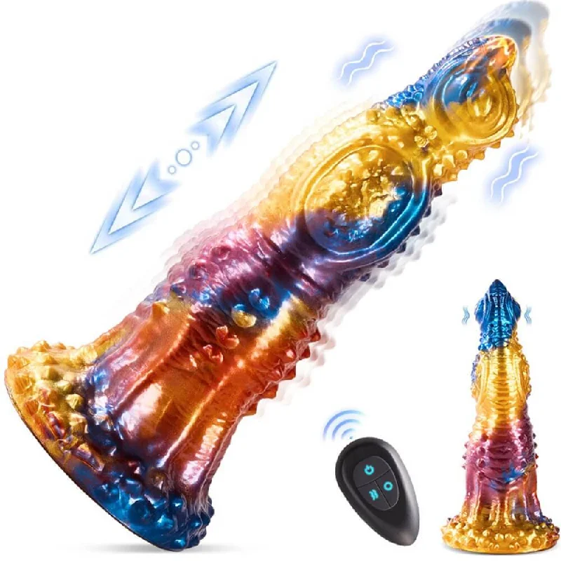 Phoenix - 9 Inch Thrusting Dildo - Fantasy Dildo Vibrator