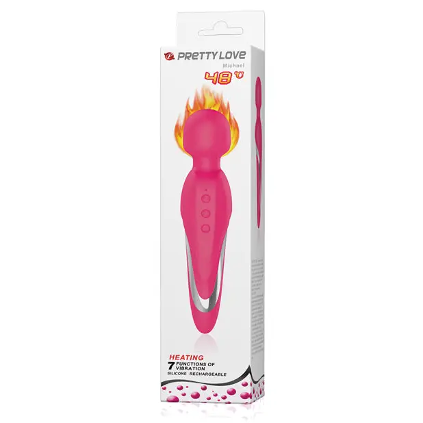 Pretty Love Michael Heating Body Wand - Pink