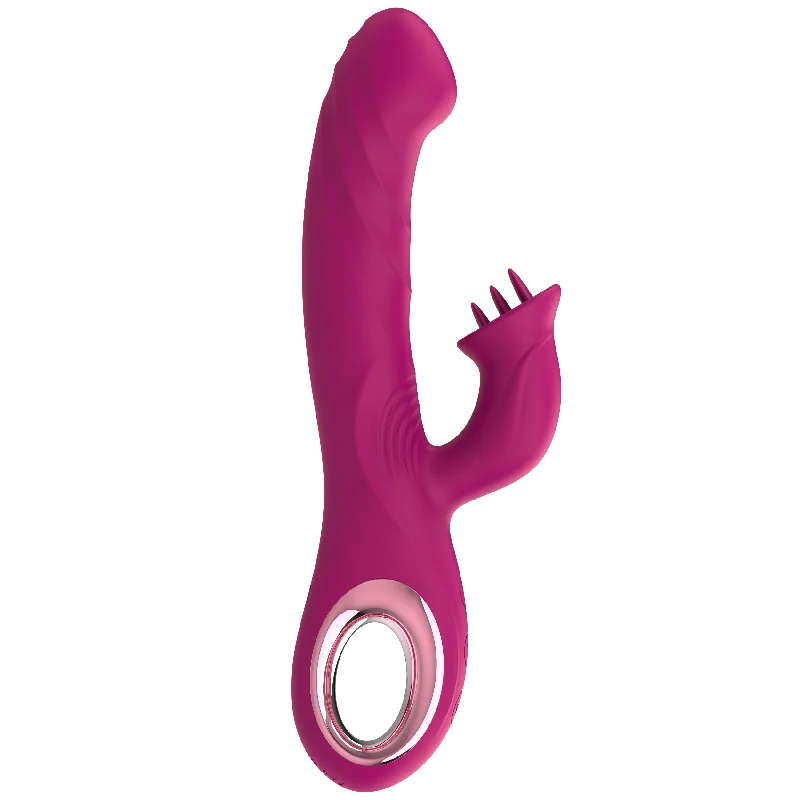 Revel Rabbit Fluttering and Fingering Dual Action Vibe - Fingers Your G-Spot and Tongues Your Clit!