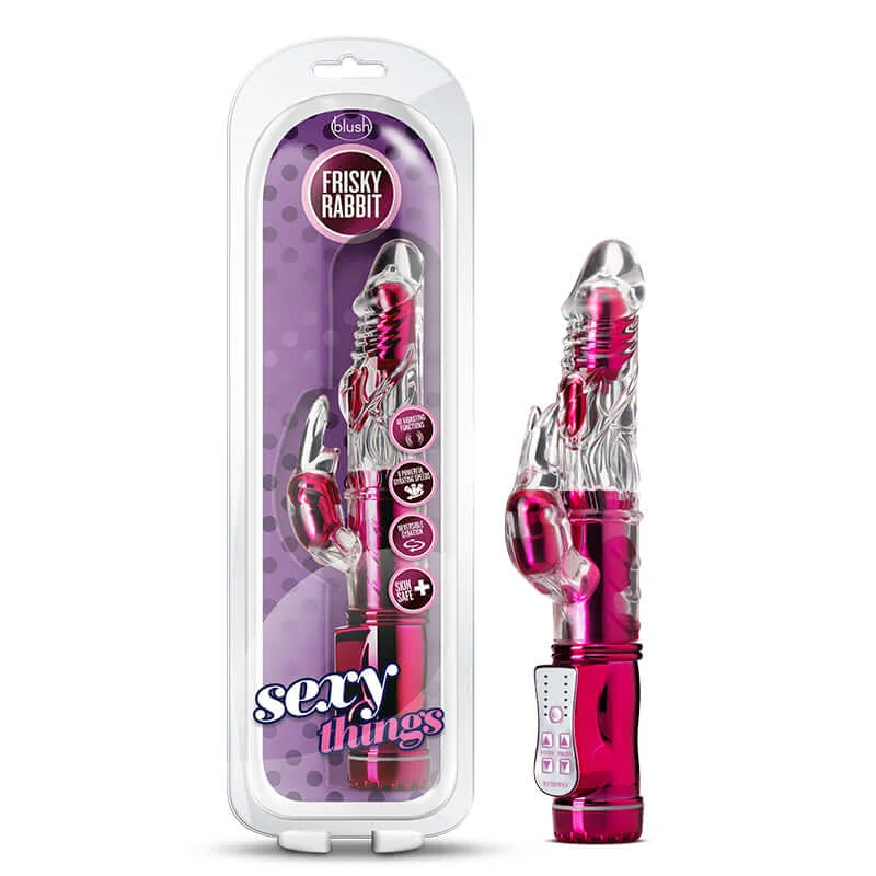 Sexy Things Frisky Rabbit Vibrator Pink