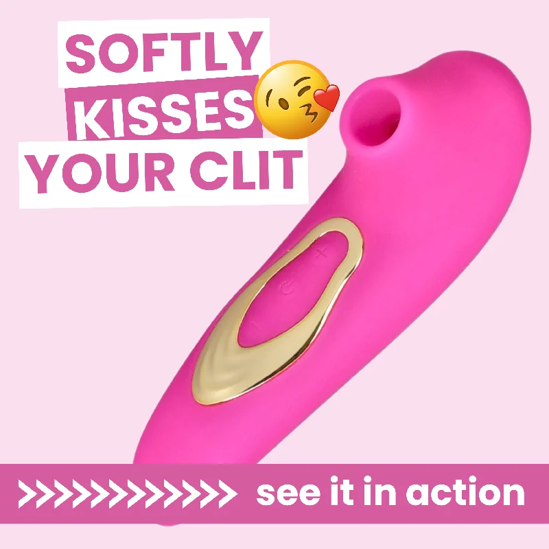 Dolce Silicone Air Pulsating Clit Stimulator