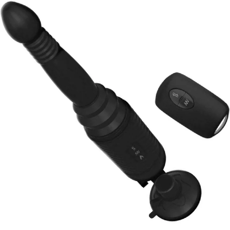 Vibrating Silicone Anal Thruster with Suction Cup