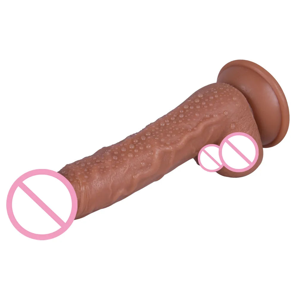 Skin Feeling Realistic Dildo Soft Material Huge Big Penis with Suction Cup Sex Toys for Woman Strapon Female Masturbation