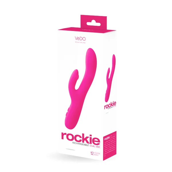 Vedo Rockie Dual Rechargeable Vibe - Ultimate Pleasure and Power