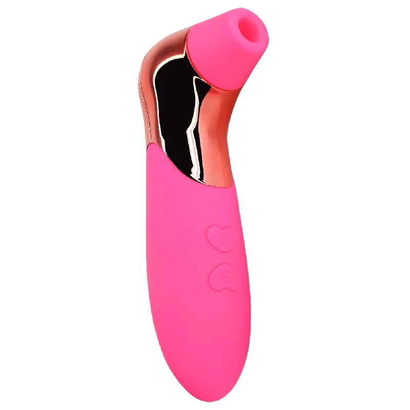 Silicone Vibrating & Pulsating Rechargeable Clit Sucker