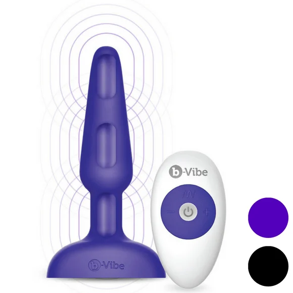 b-Vibe Trio Plug Waterproof Remote Control Vibrating Anal Toy