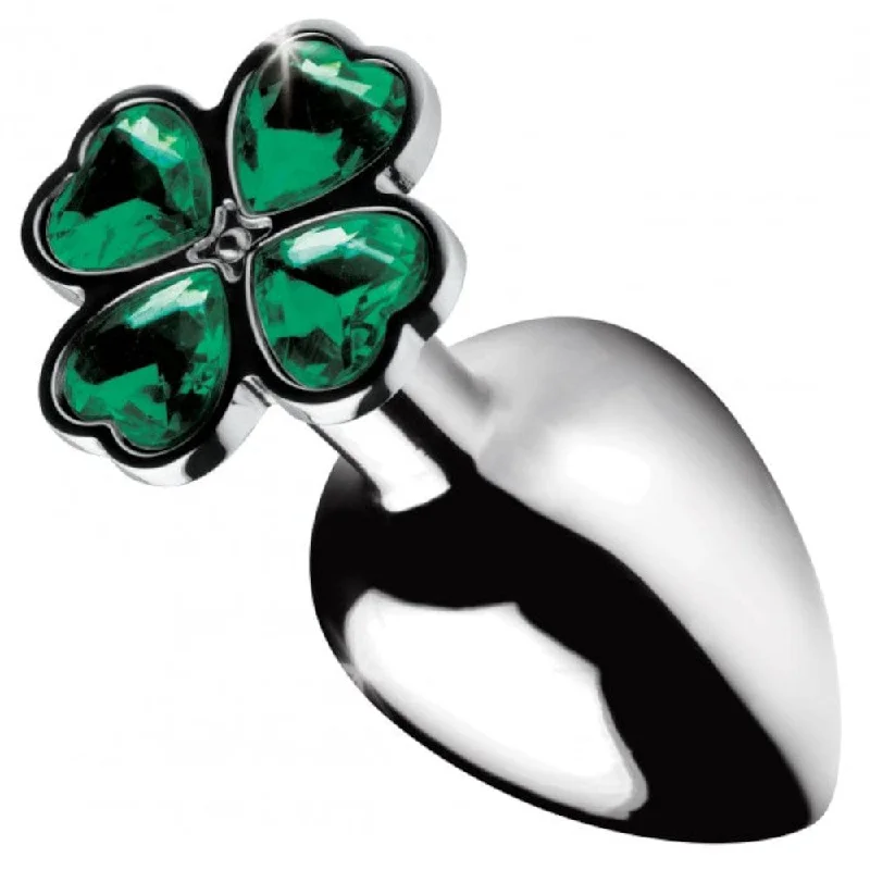 Booty Sparks Lucky Clover Gem Metal Anal Plug