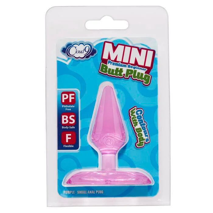 Cloud 9 Novelties Purple Mini Tapered Butt Plug