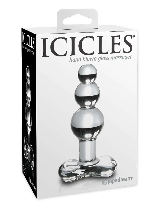 Icicles Hand Blown Glass Massager No. 47: Unveiling Elegance and Stimulation