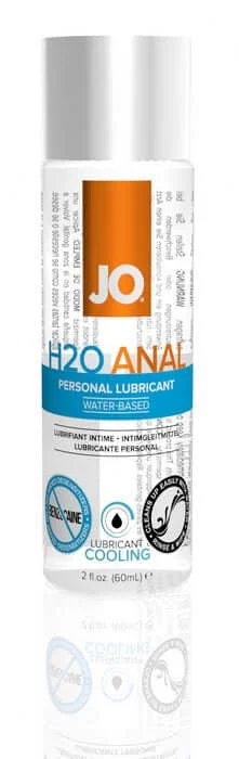 JO Cool H2O Anal Lubricant 2 Oz - System JO