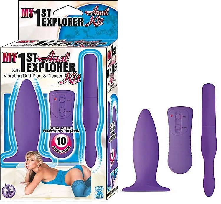 My 1st Anal Explorer Vibrating Kit | Dual Pleasure and Butt Plug Set