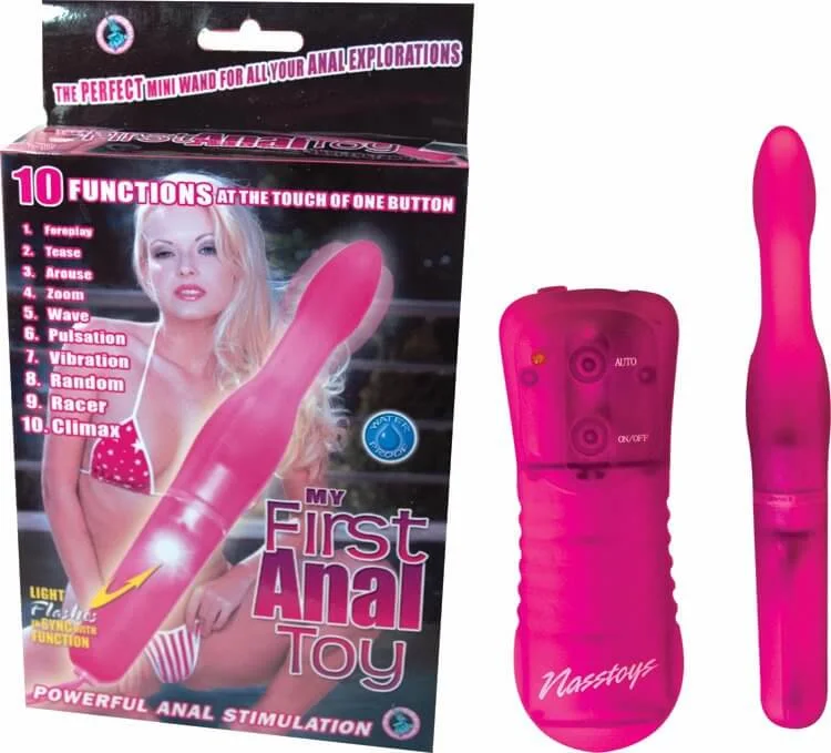 My First Anal Toy Vibrator Pink