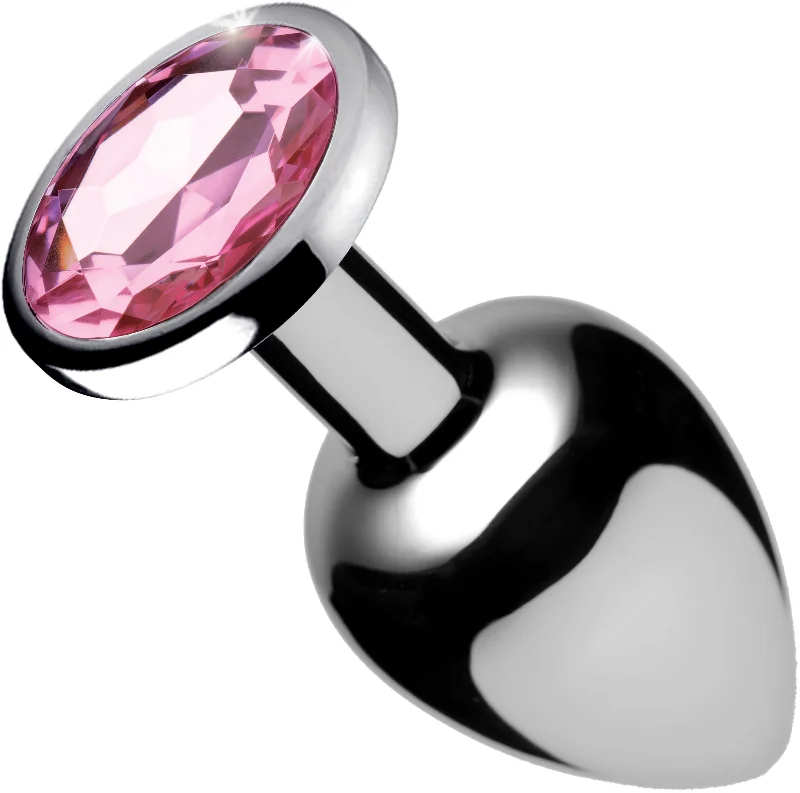 Pink Gem Anal Plug - Medium