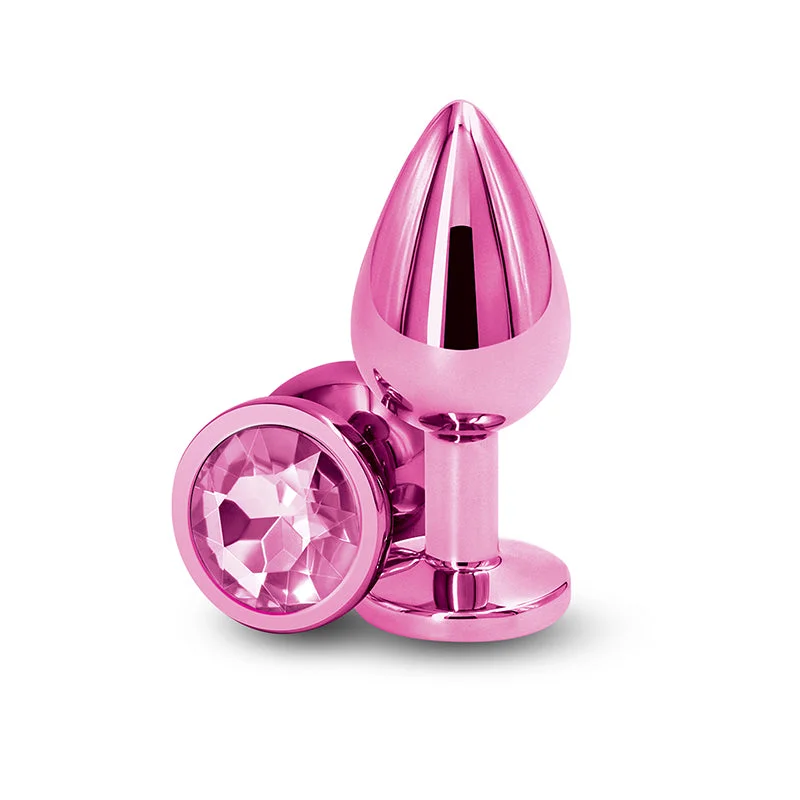 Rear Assets Butt Plug - Medium, Pink