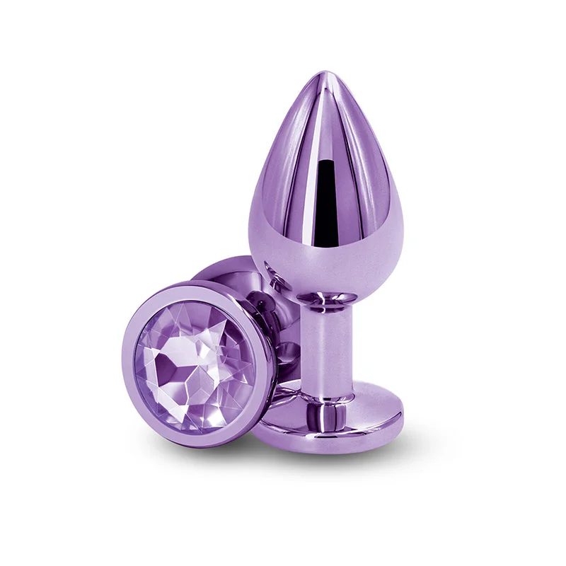 Rear Assets Butt Plug - Medium, Purple