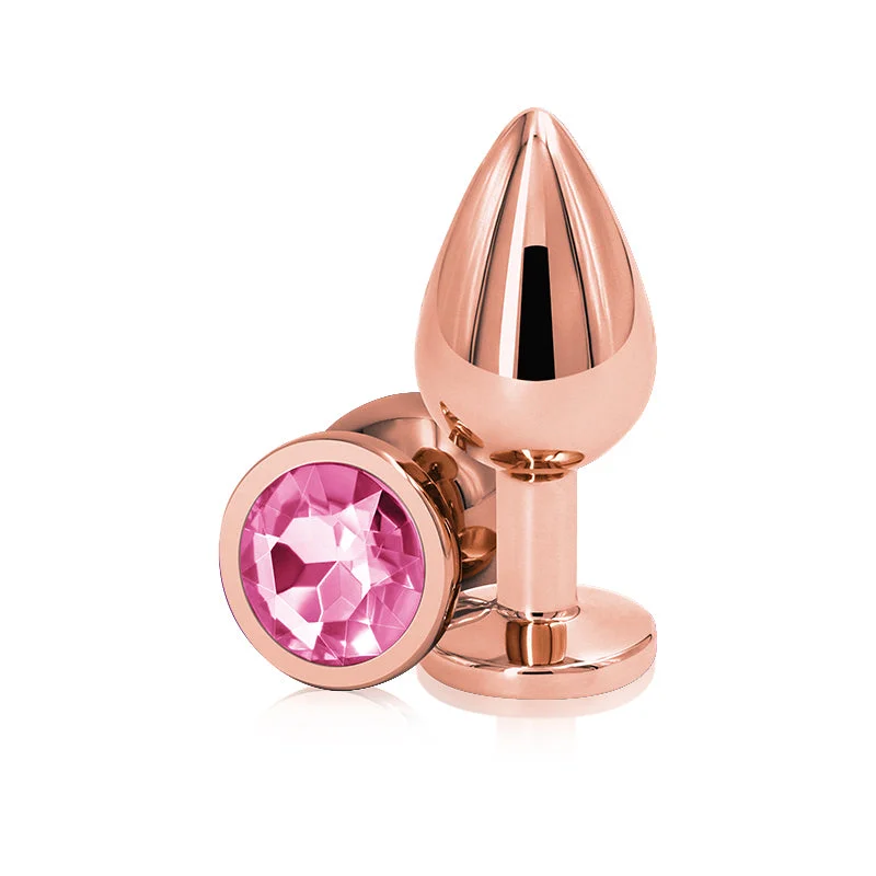 Rear Assets Rose Gold Plug - Medium, Pink