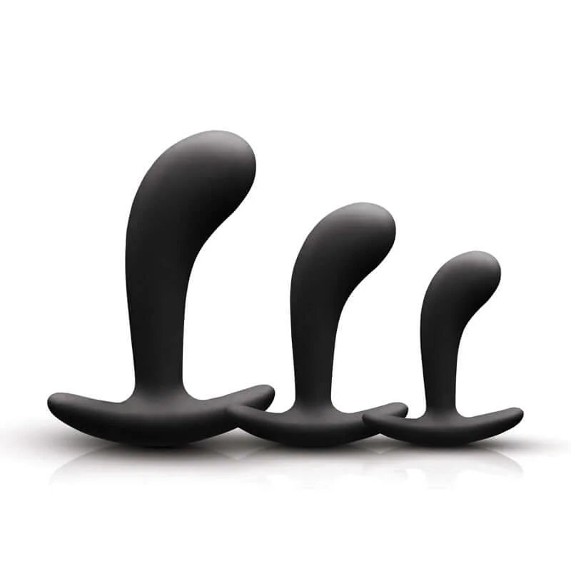 NS Novelties Renegade P-Spot Kit - Premium Silicone Anal Plugs for Prostate Pleasure