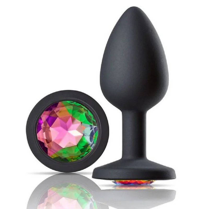 Silicone Jeweled Anal Plug - Perfect For Beginners!