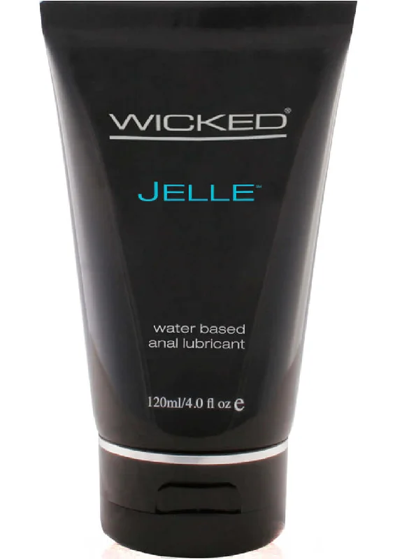 Wicked Jelle Unscented Anal Gel 4 Oz: Smooth and Sensual Pleasure