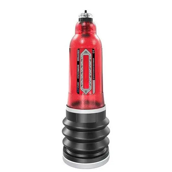 7.75-inch Bathmate Red Vacuum Penis Pump Enlarger for Men